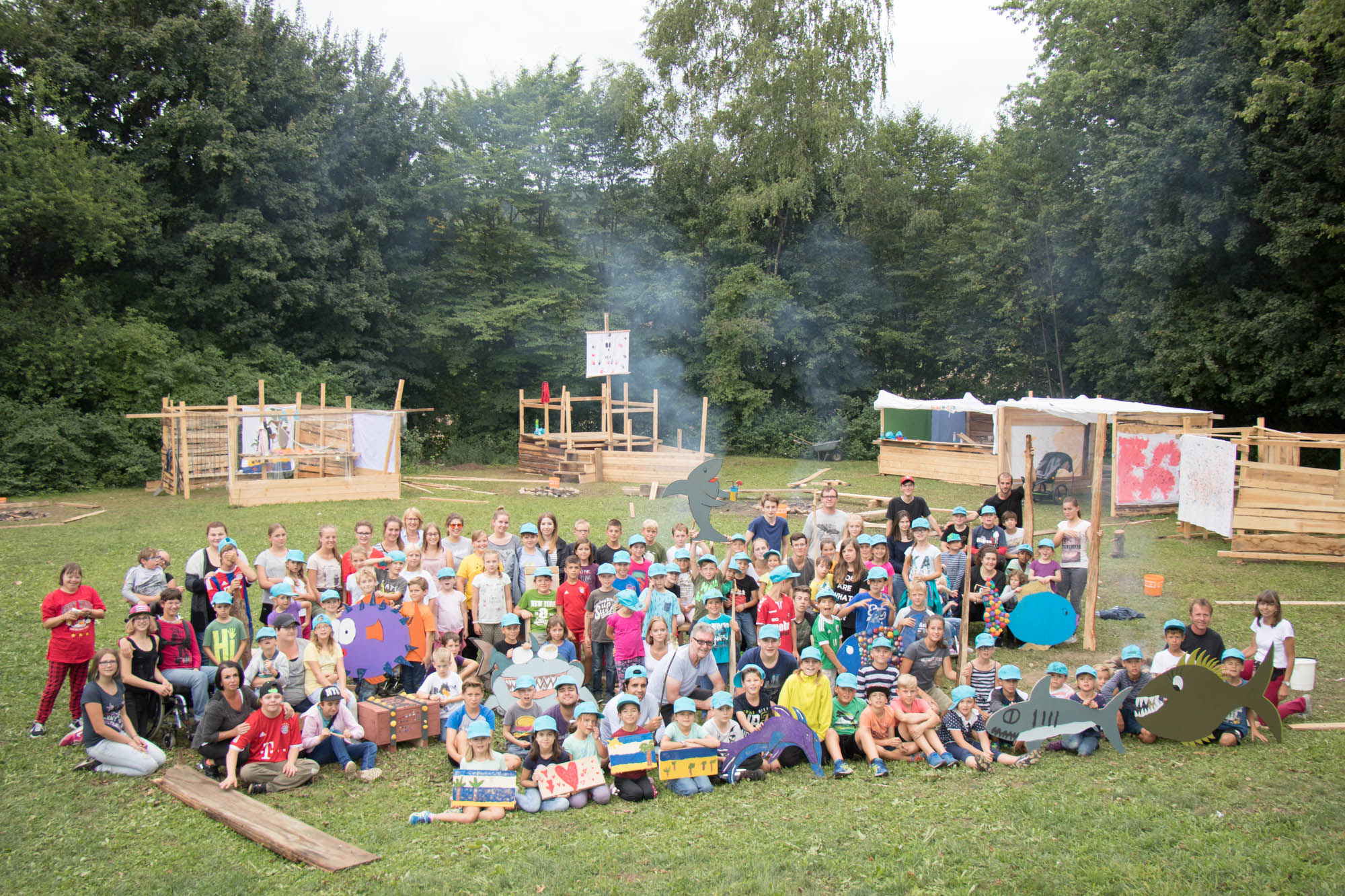 Read more about the article Ferienfreizeit des Familienzentrums: Kinder lassen in Lauchringen die Südsee entstehen