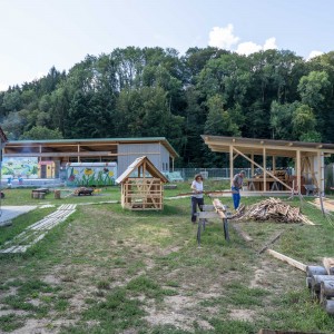 Alexandra und Andreas bei der Arbeit