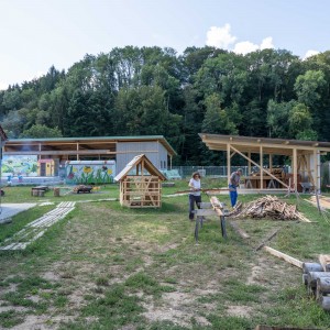 Alexandra und Andreas bei der Arbeit