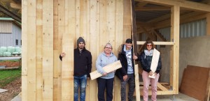Read more about the article Baufortschritt bei der Kinderwerkstatt